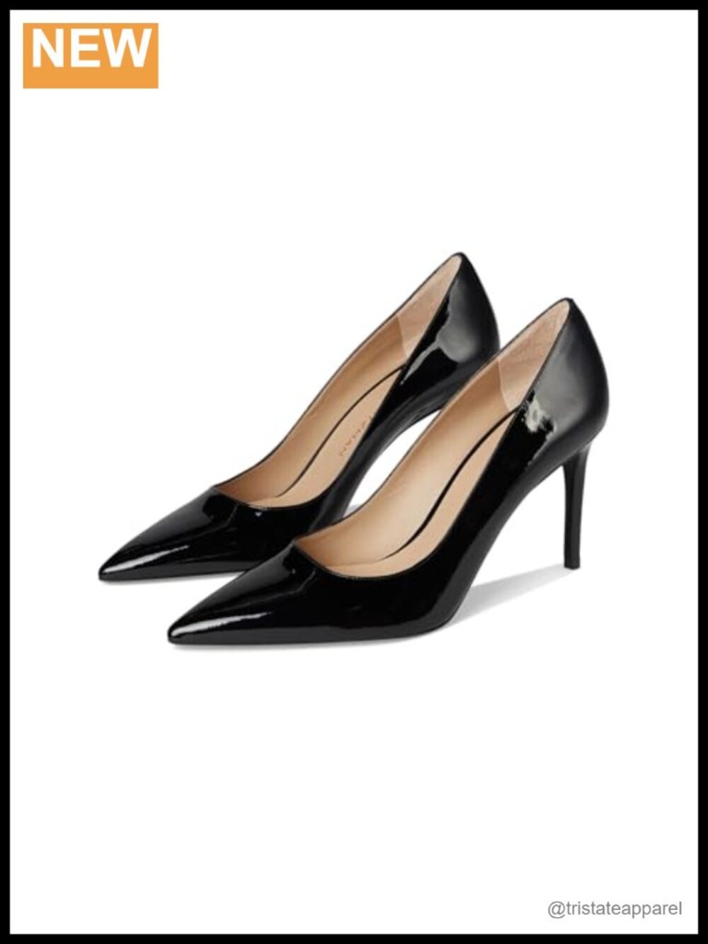 Stuart Weitzman Stuart Power 85 Pointed Toe Stiletto Heel Pump